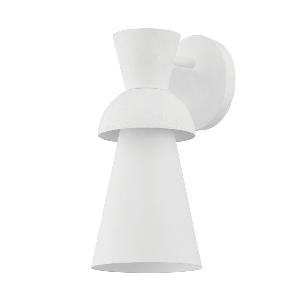 Florence Wall Sconce, Gesso White. Picture 1
