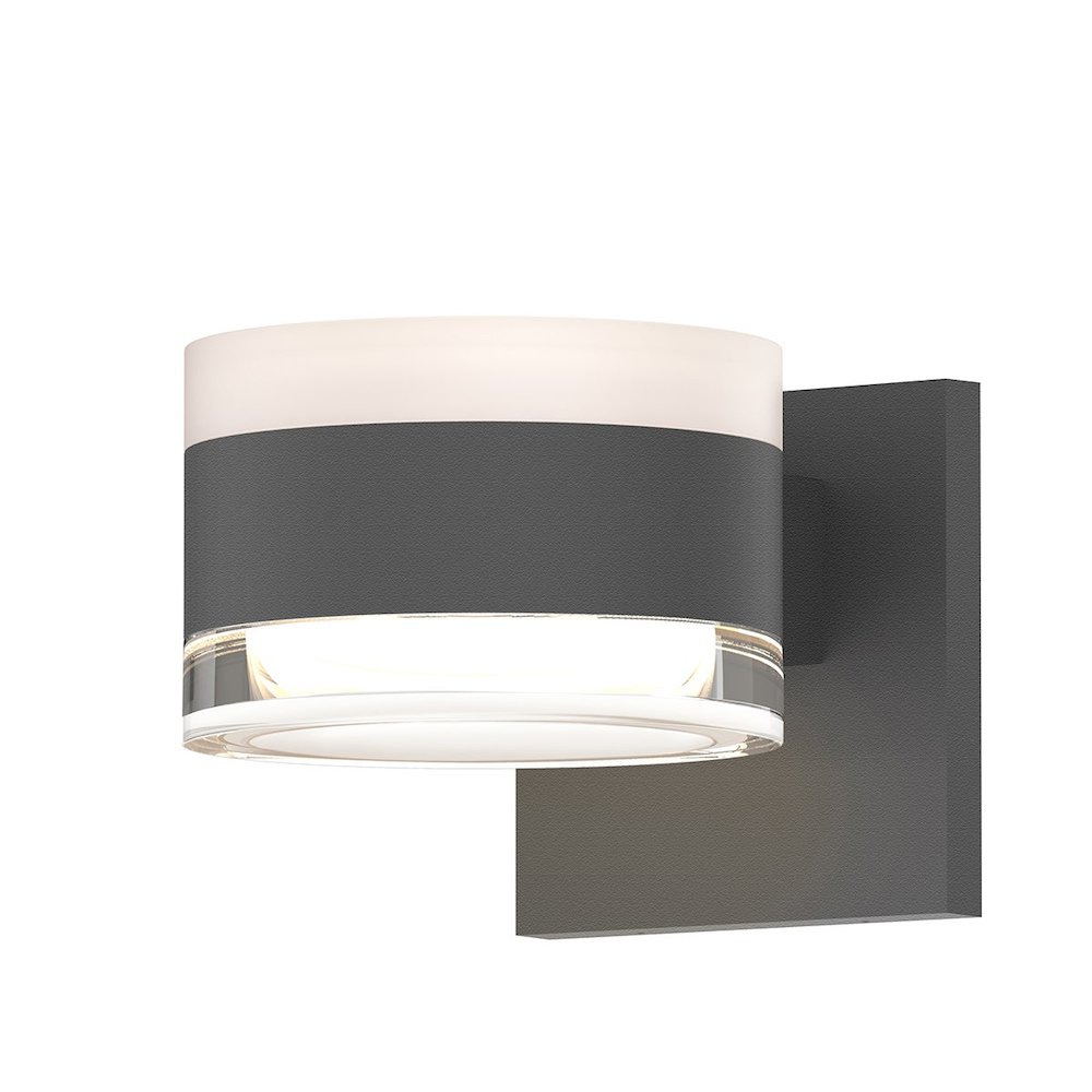 REALS Wall Sconce, Textured Gray. Picture 1