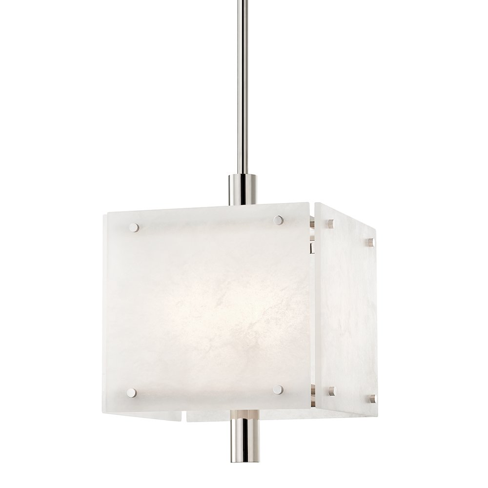 Paladino Pendant, Polished Nickel. Picture 1