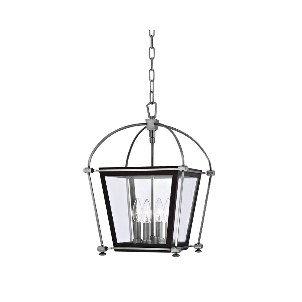 Hollis Lantern, Polished Nickel. Picture 1