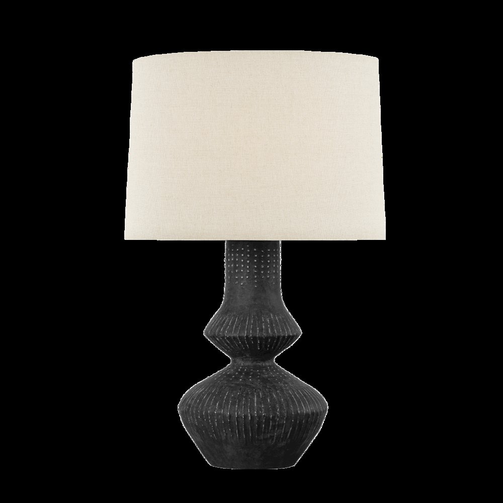 Ancram Table Lamp, Vintage Gold Leaf. Picture 1