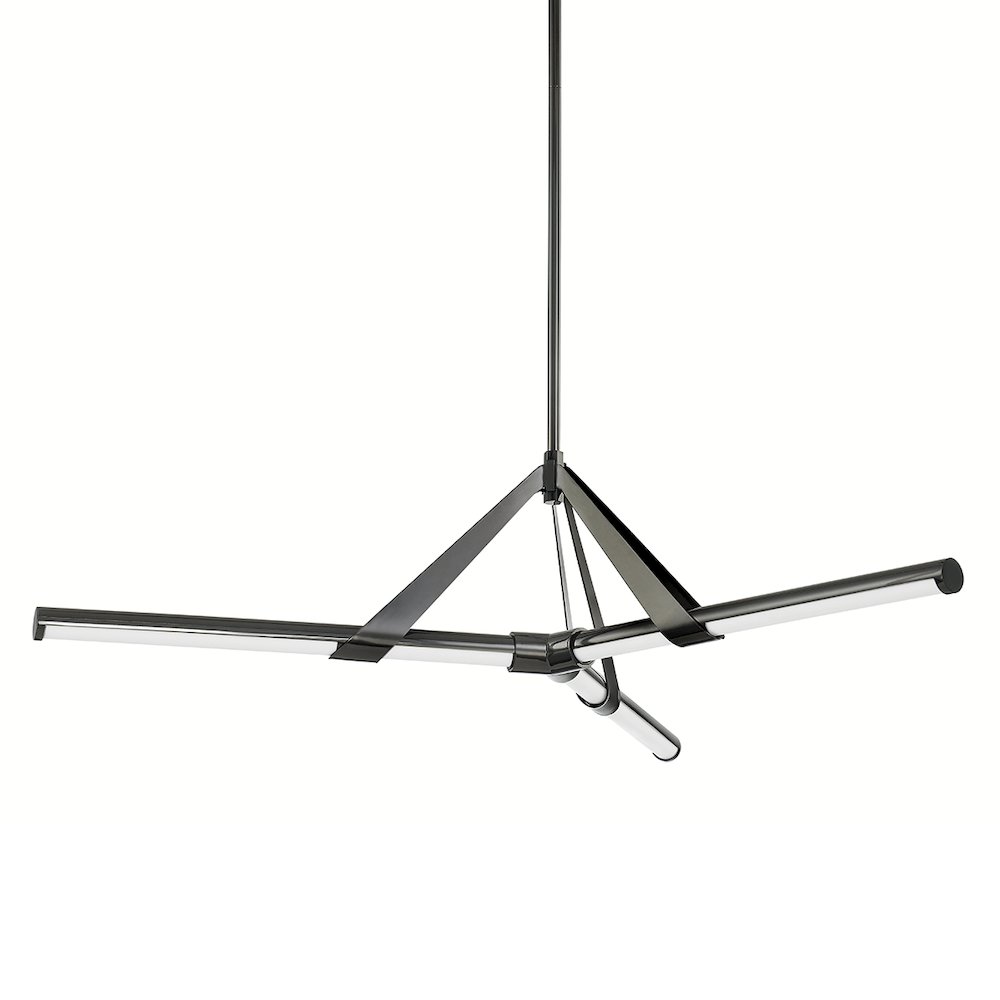 Jonas Chandelier, Black Nickel. Picture 1