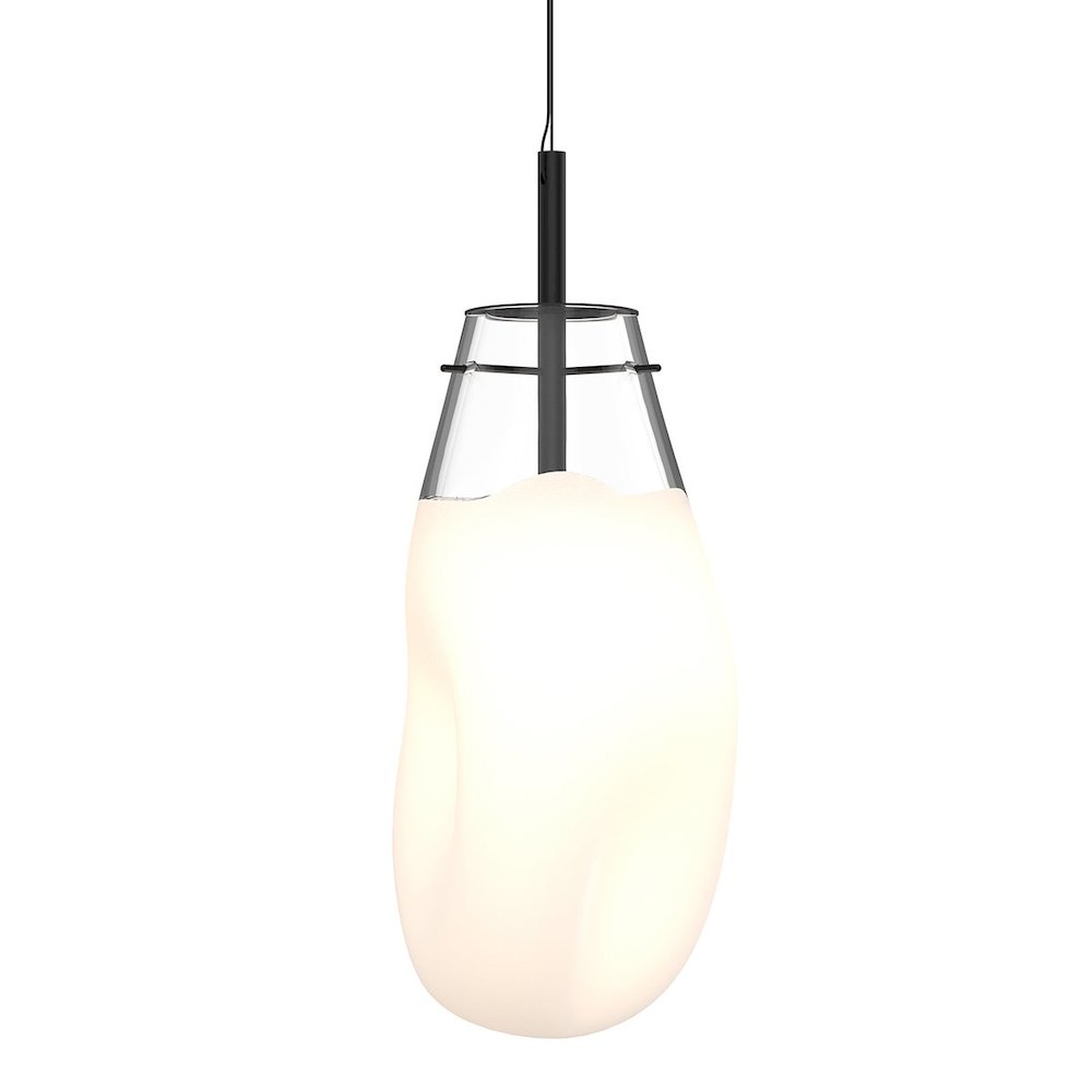 Liquid Pendant, Satin Black. Picture 1