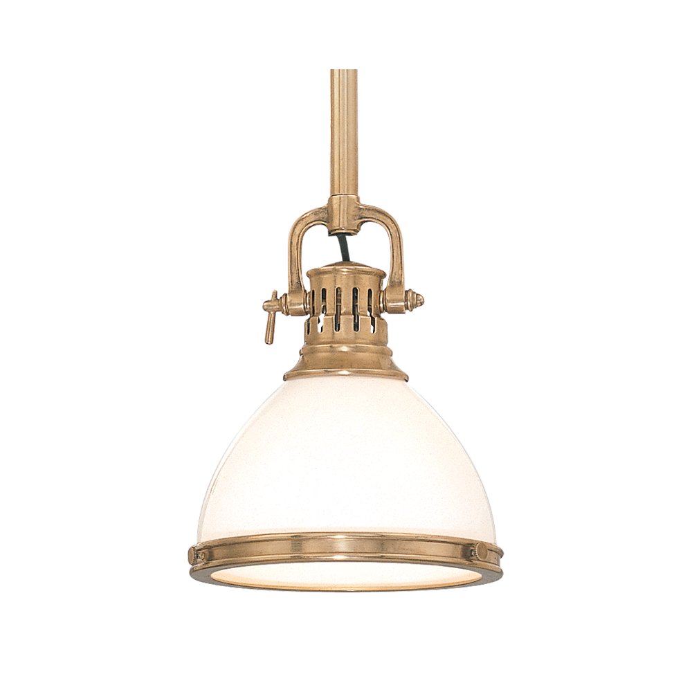 Randolph Pendant, Aged Brass. Picture 1