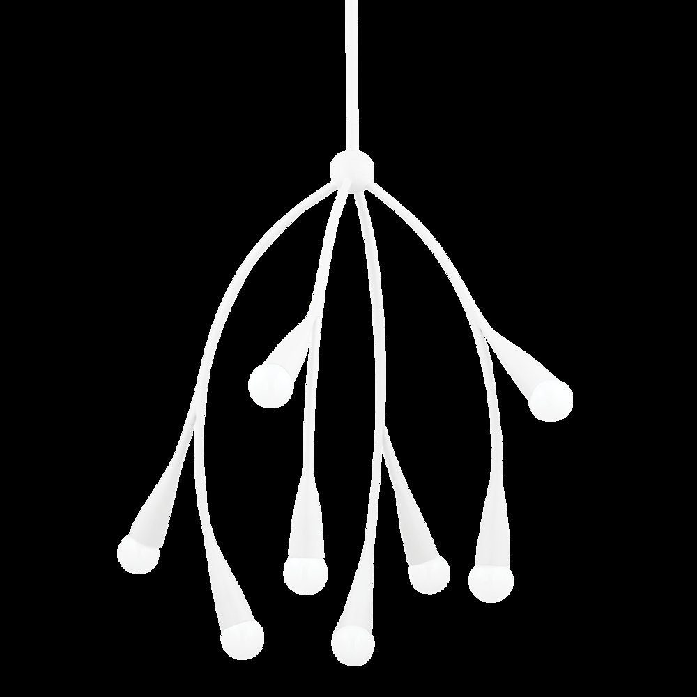 Elsa Chandelier, Texture White. Picture 1