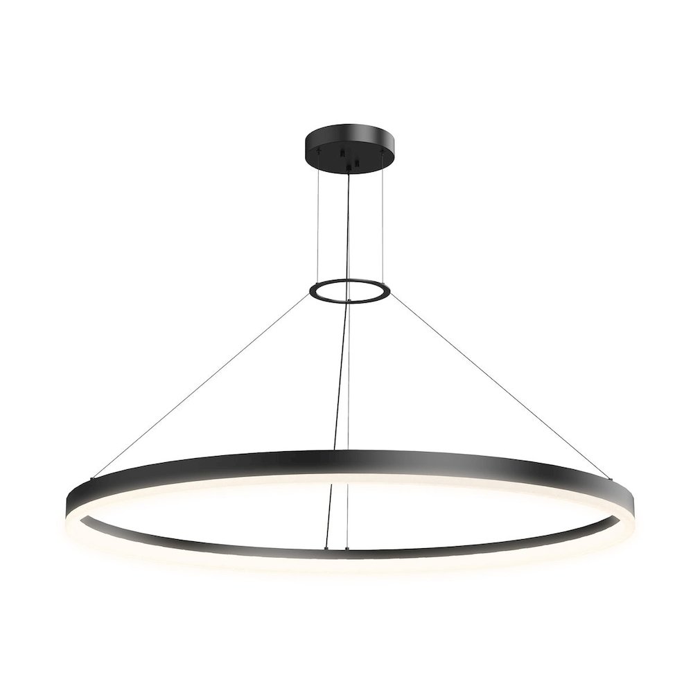 Corona Pendant, Satin Black. Picture 1
