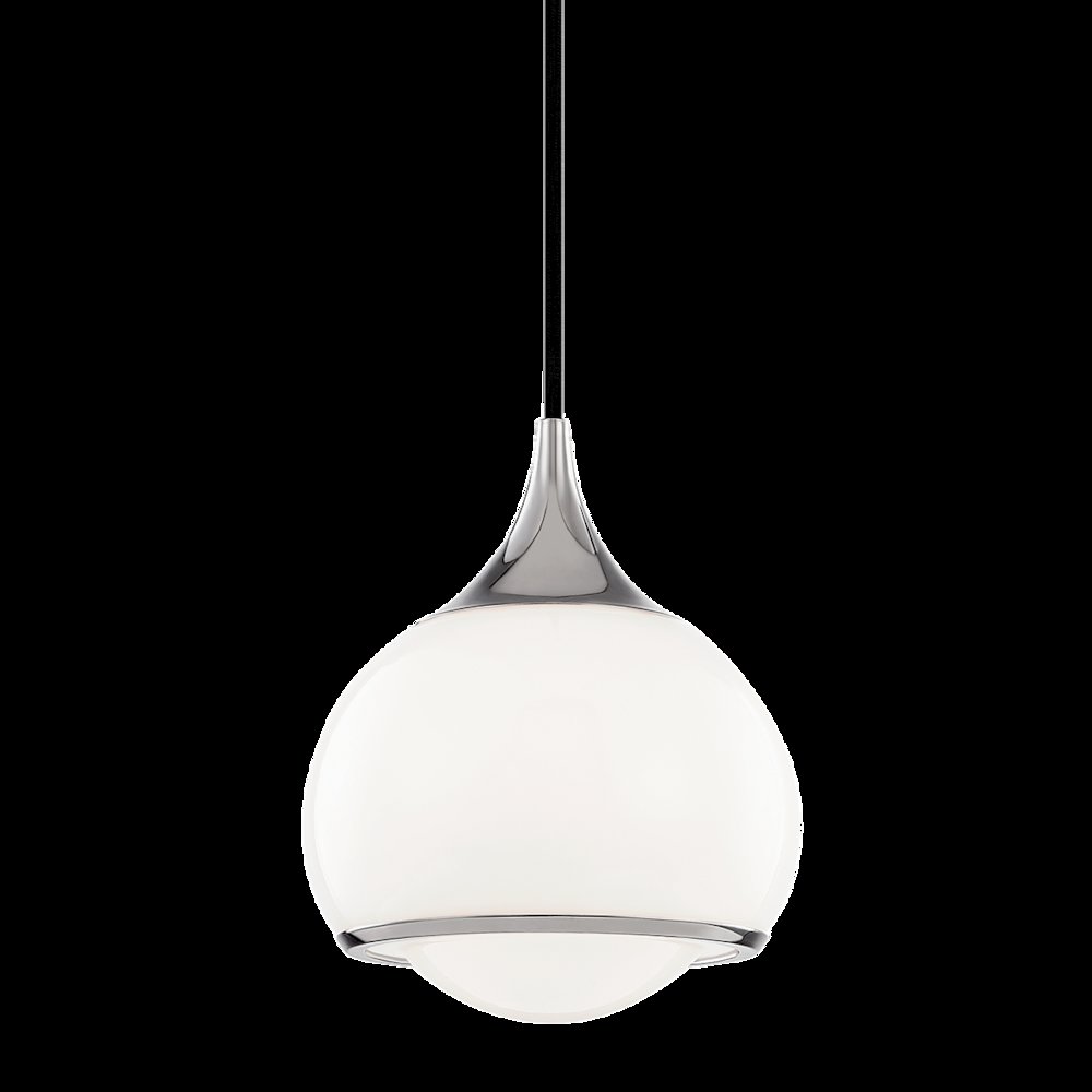 Reese Pendant, Polished Nickel. Picture 1