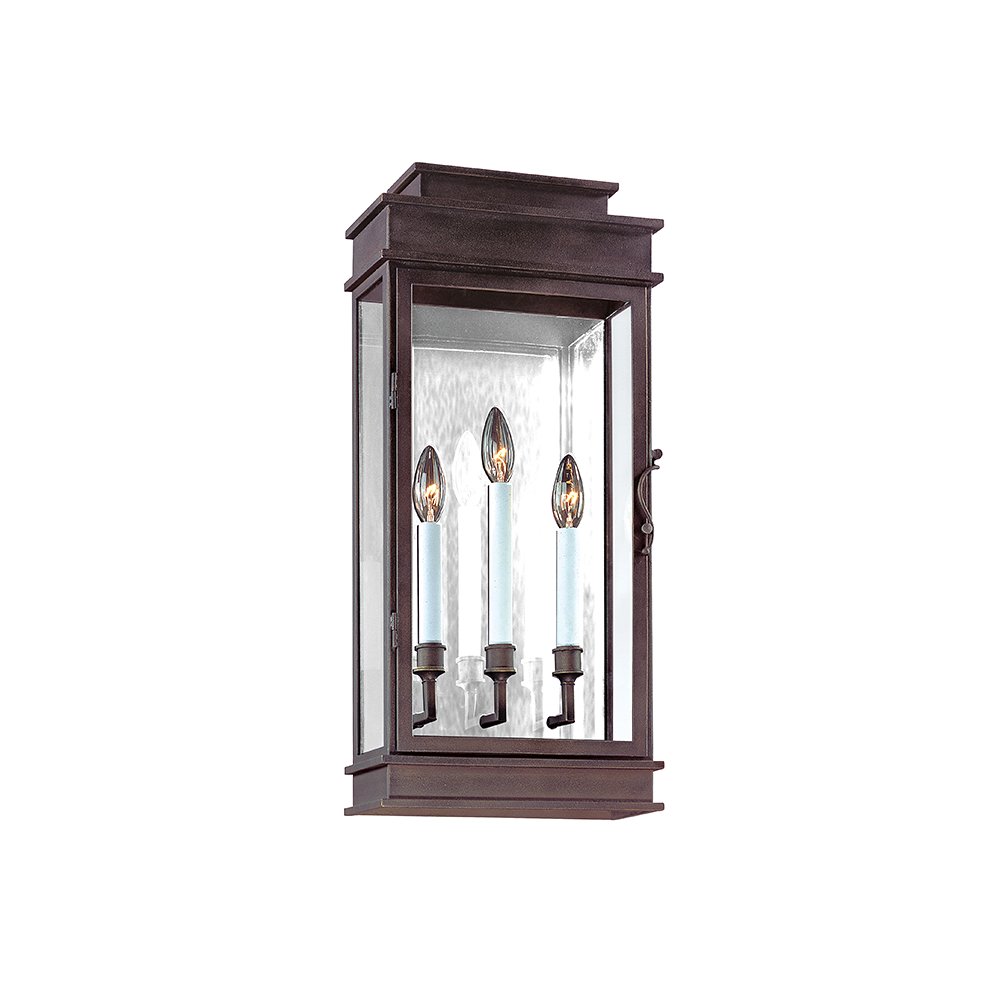 Vintage Exterior Wall Sconce, Vintage Bronze. Picture 1