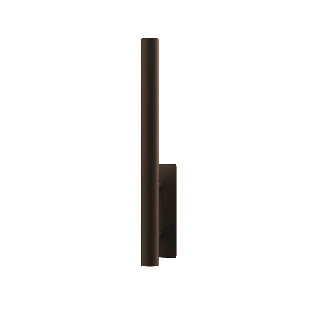 Flue Wall Sconce, Textured Bronze. Picture 1