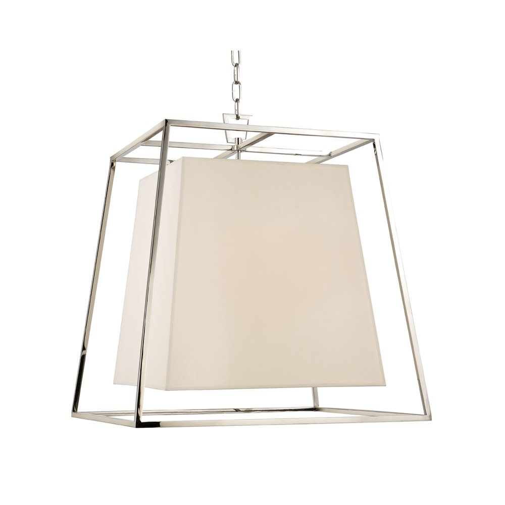 Kyle Chandelier, Polished Nickel. Picture 1