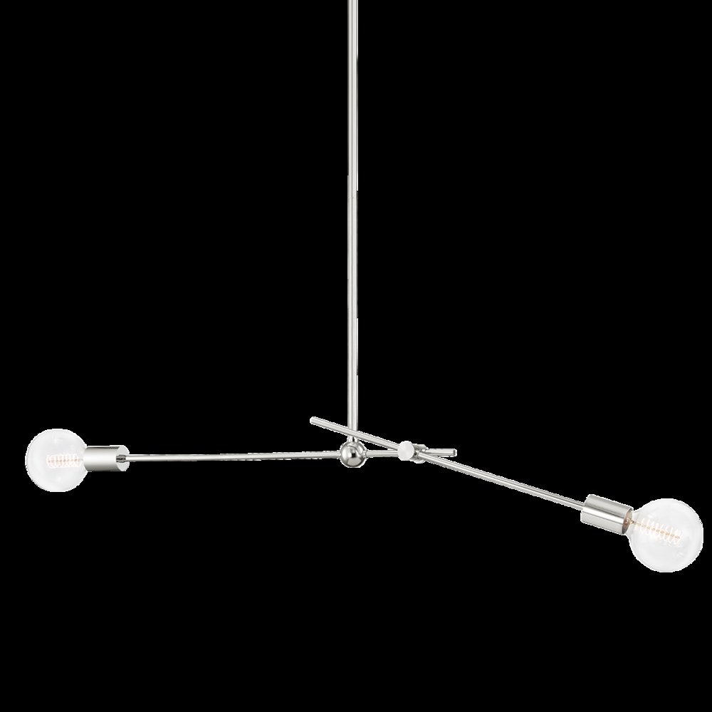 Gale Pendant, Polished Nickel. Picture 1