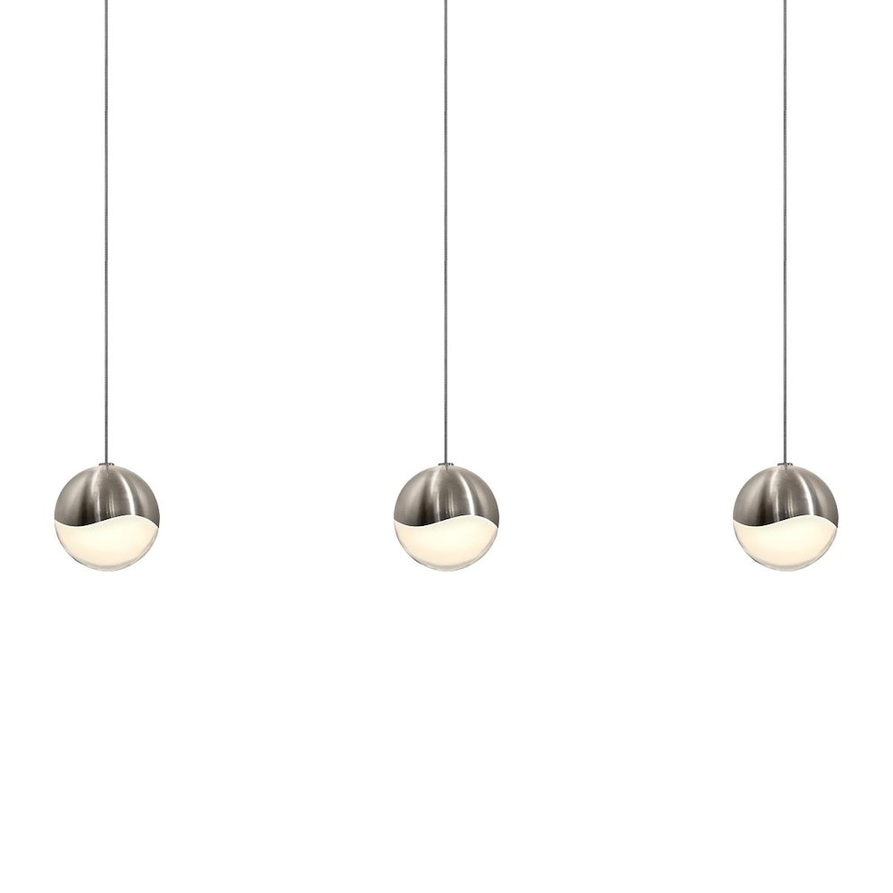 Grapes Pendant, Satin Nickel. Picture 1