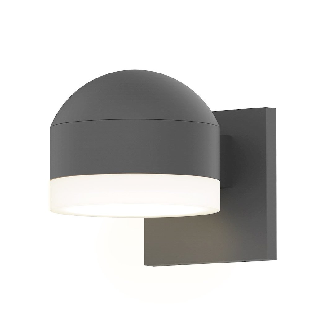 REALS Wall Sconce, Textured Gray. Picture 1
