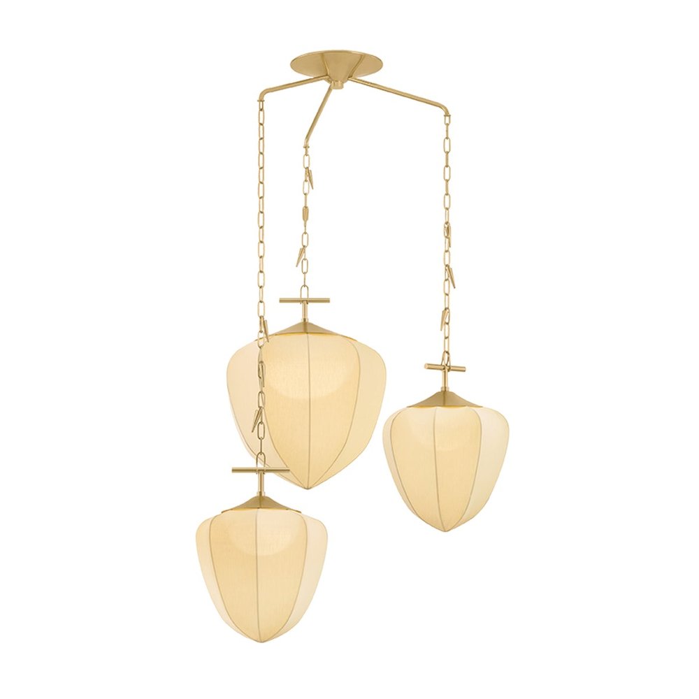 Hoshi Chandelier, Natural, Vogue. Picture 1