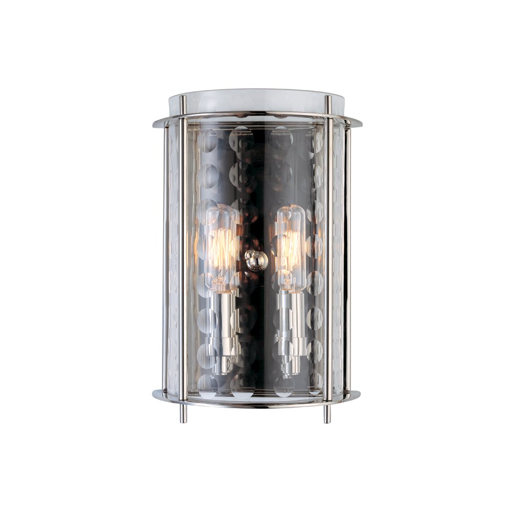 Esopus Wall Sconce, Polished Nickel. Picture 1