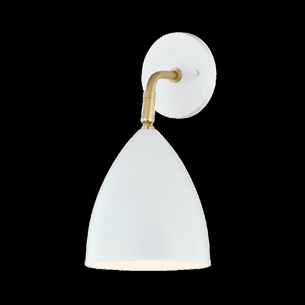 Gia Wall Sconce, Aged Brass. Picture 1