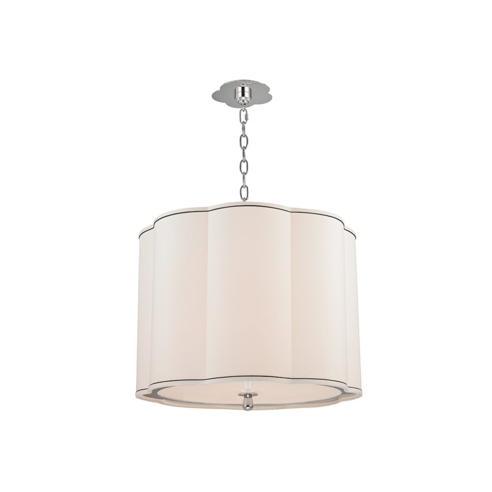 Sweeny Pendant, Polished Nickel. Picture 1