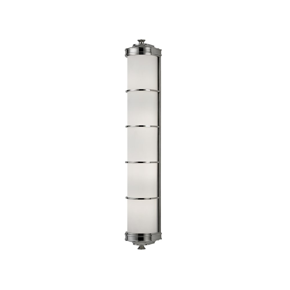Albany Wall Sconce, Polished Nickel. Picture 1