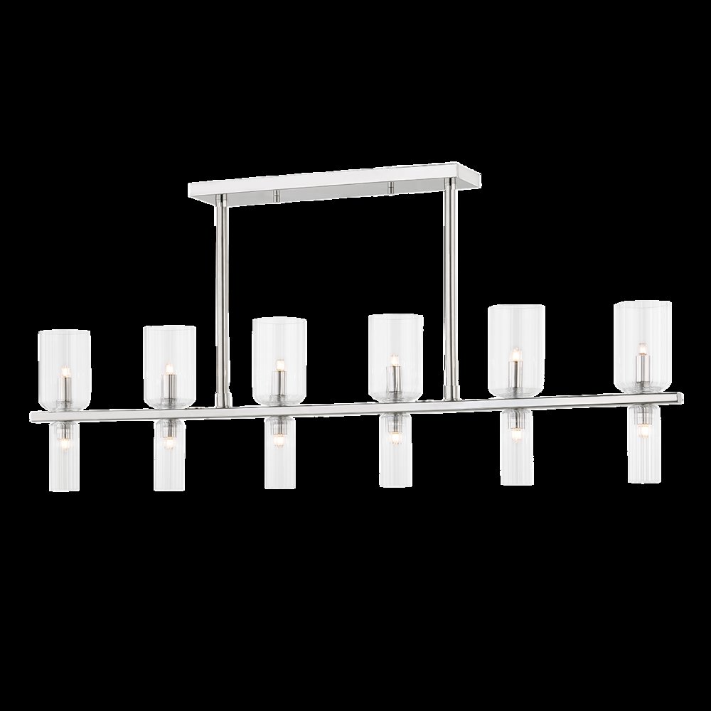 Tabitha Linear, Polished Nickel. Picture 1
