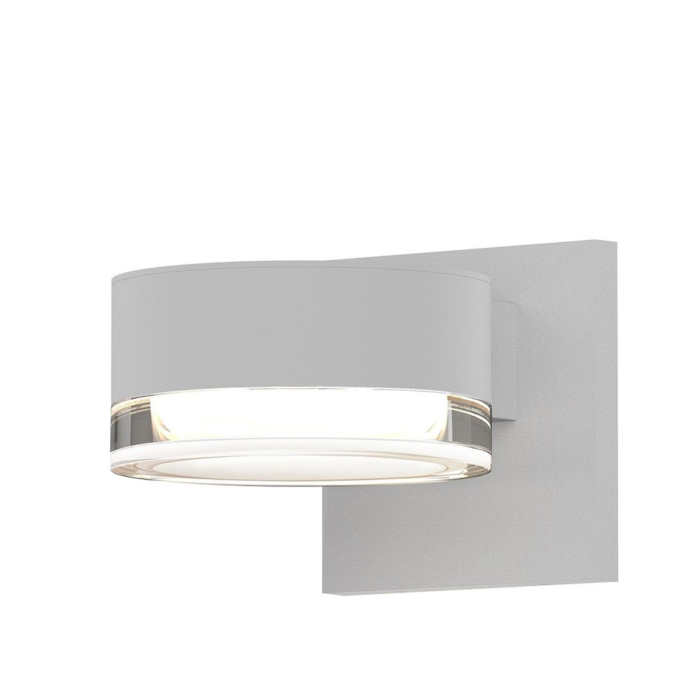 REALS Wall Sconce, Texture White. Picture 1