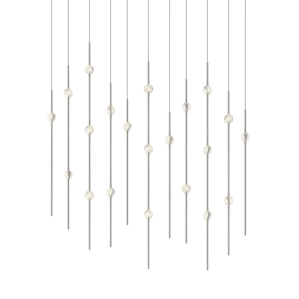 Constellation Pendant, Satin Nickel. Picture 1