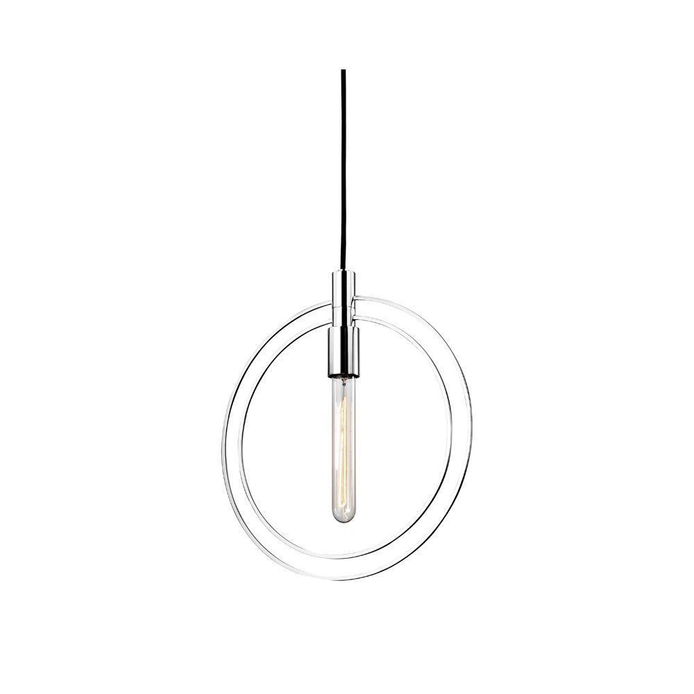 Masonville Pendant, Polished Nickel. Picture 1