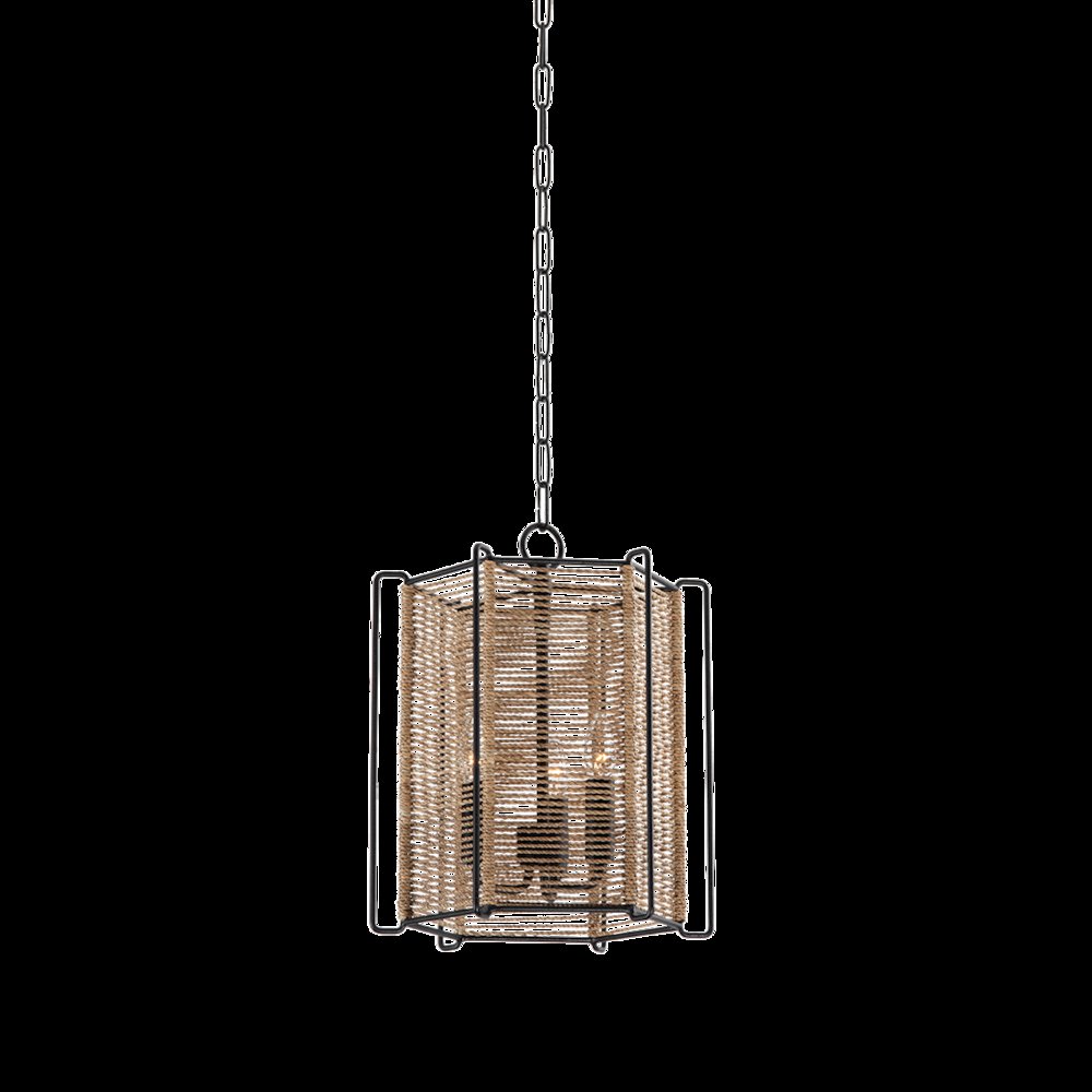 Ramon Lantern, Texture Black. Picture 1