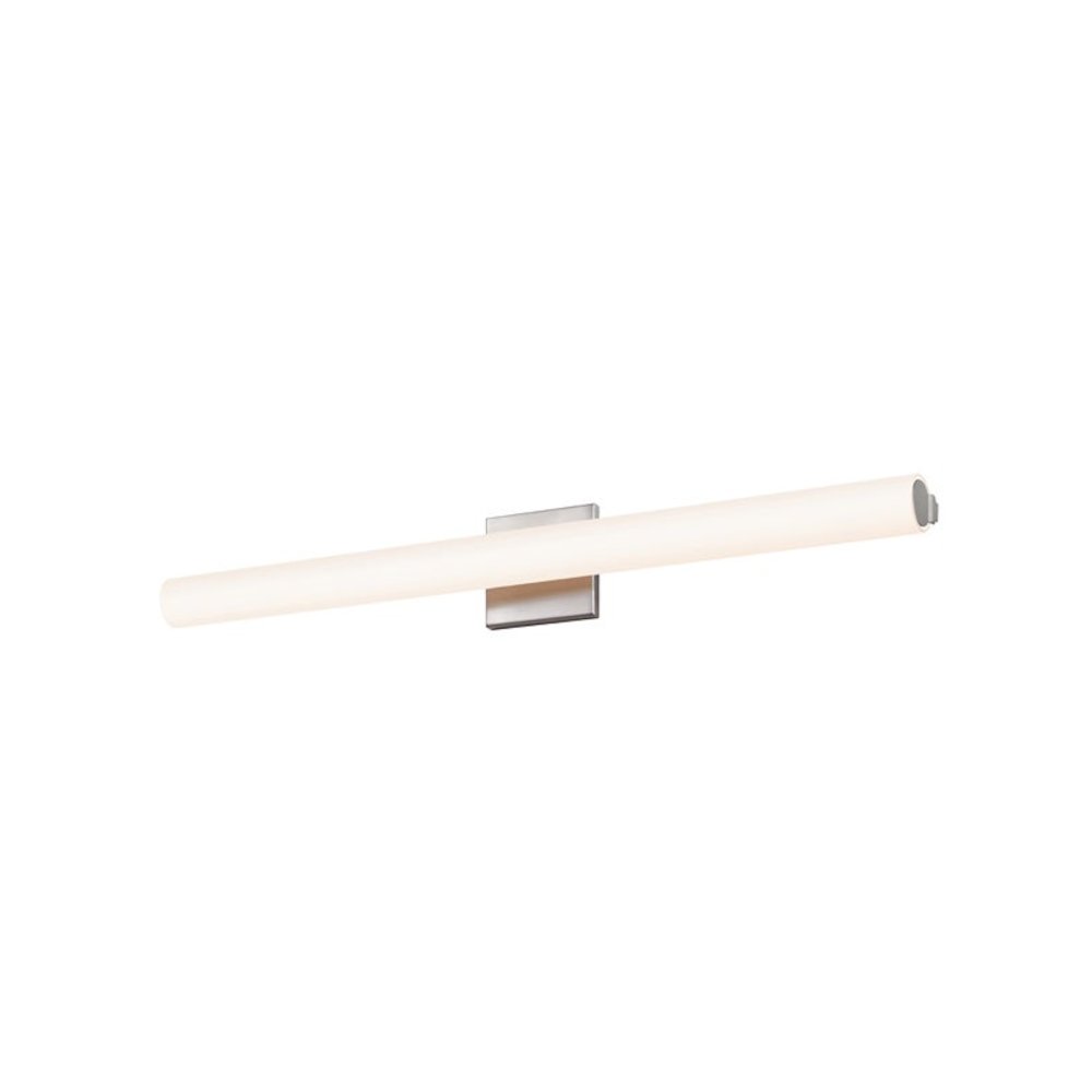 Tubo Slim LED Bath and Vanity, Satin Nickel. Picture 1