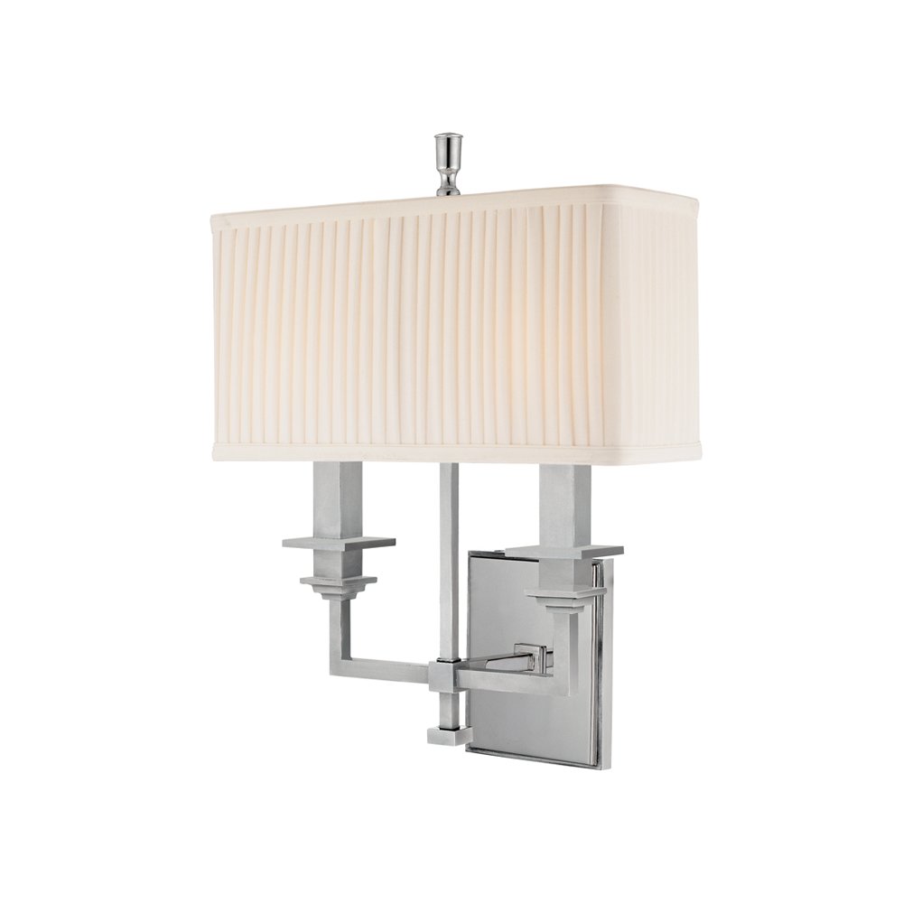 Berwick Wall Sconce, Polished Nickel. Picture 1