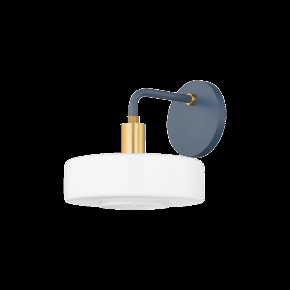 Aston Wall Sconce, Aged Brass. Picture 1