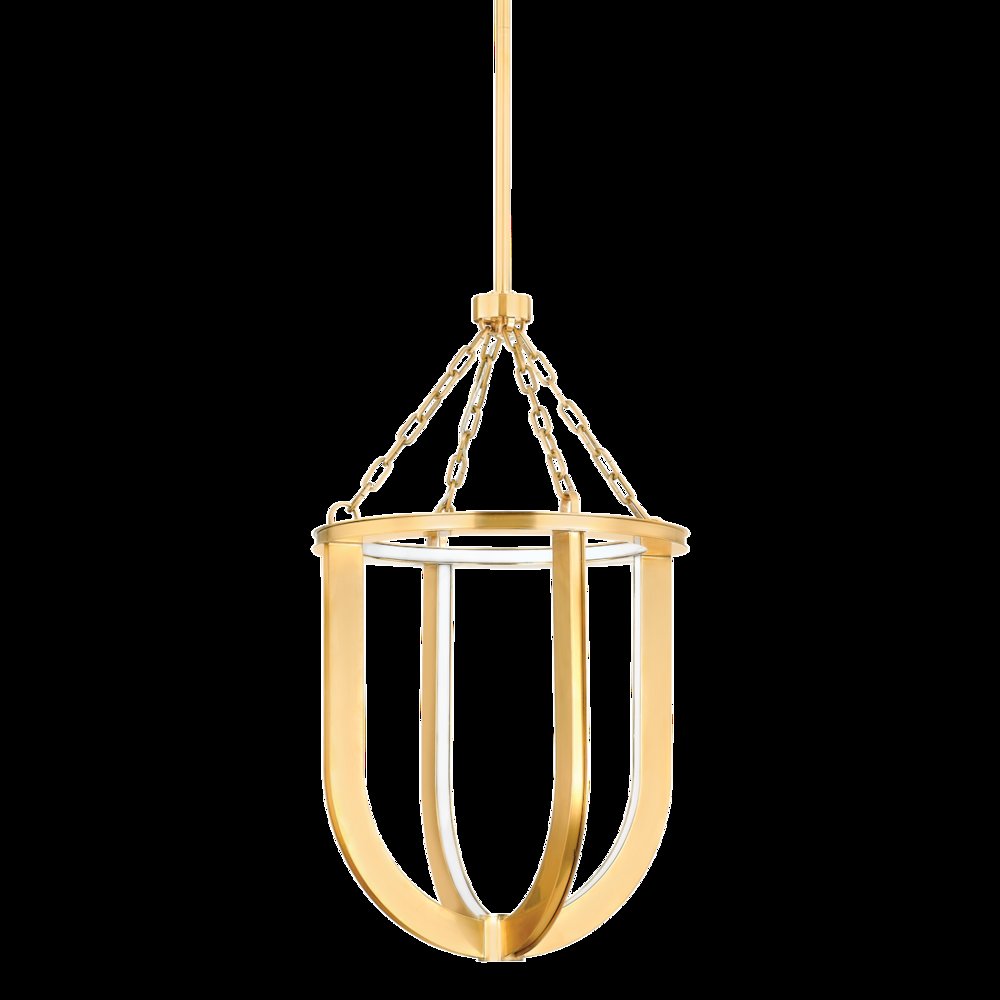 Tournu Lantern, Aged Brass. Picture 1