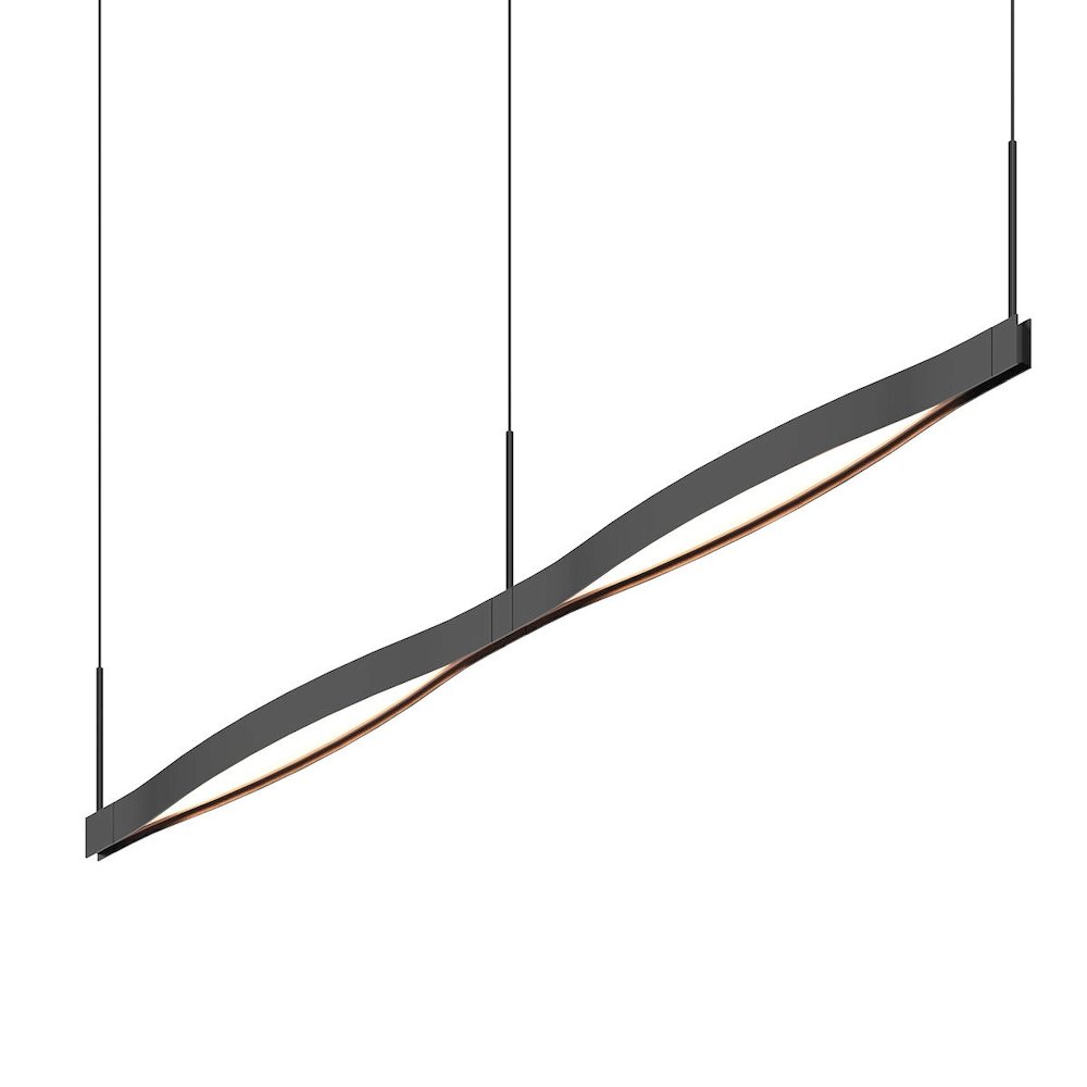 Ola Pendant, Satin Black. Picture 1