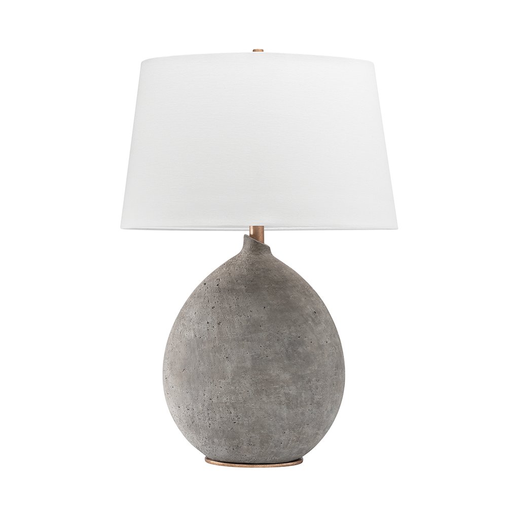 Denali Table Lamp, Gray. Picture 1