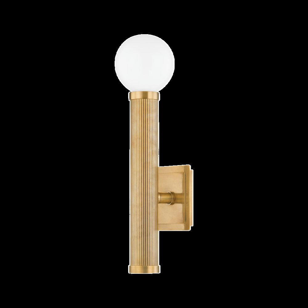Pienza Wall Sconce, Vintage Brass. Picture 1