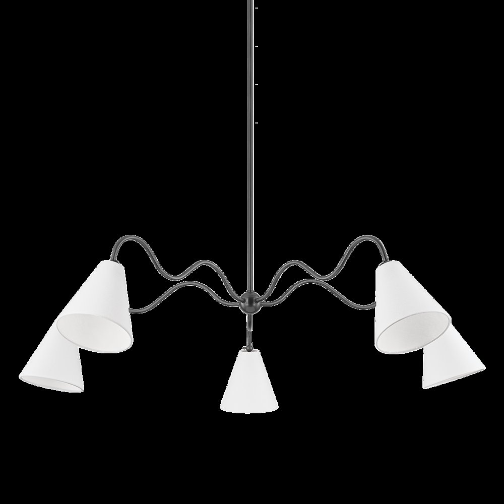 Onda Chandelier, Old Bronze. Picture 1