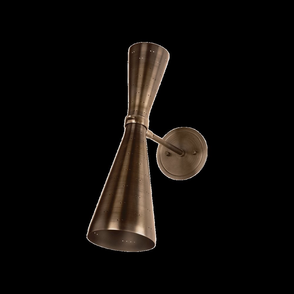 Allanton Wall Sconce, Historic Bronze. Picture 1