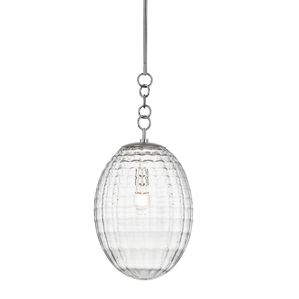 Venice Pendant, Polished Nickel. Picture 1