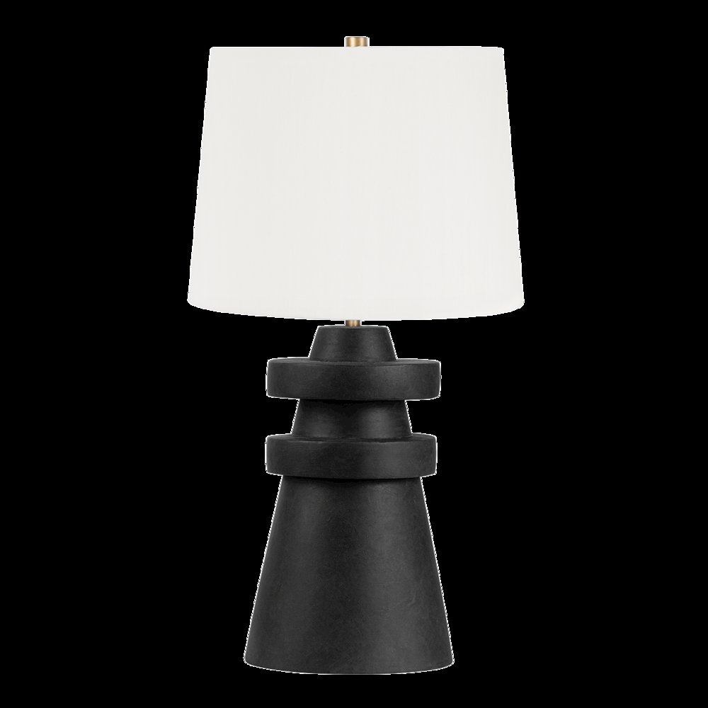 Grover Table Lamp, Patina Brass. Picture 1