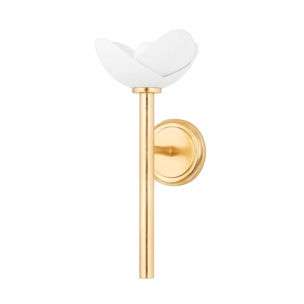 Dawson Wall Sconce, Gold Leaf. Picture 1