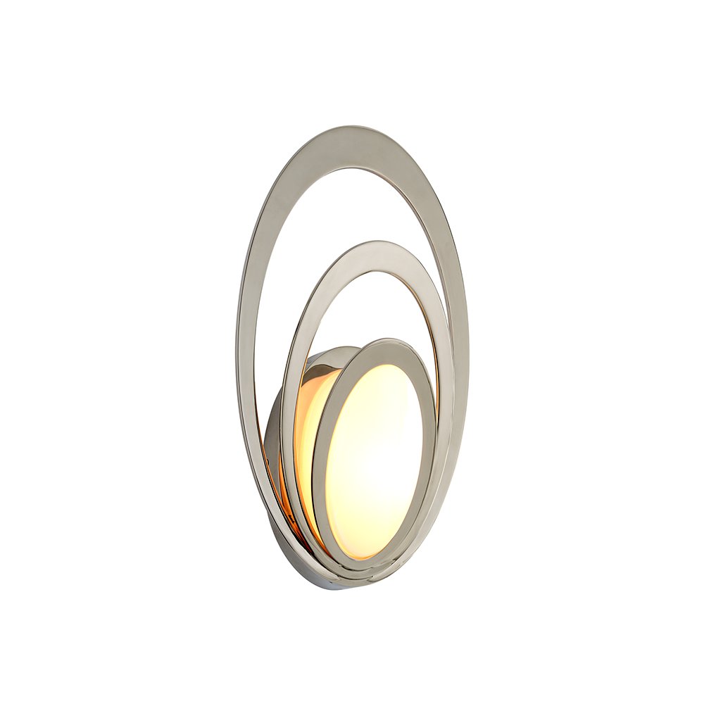 Stratus Wall Sconce, Polished Stainless. Picture 1