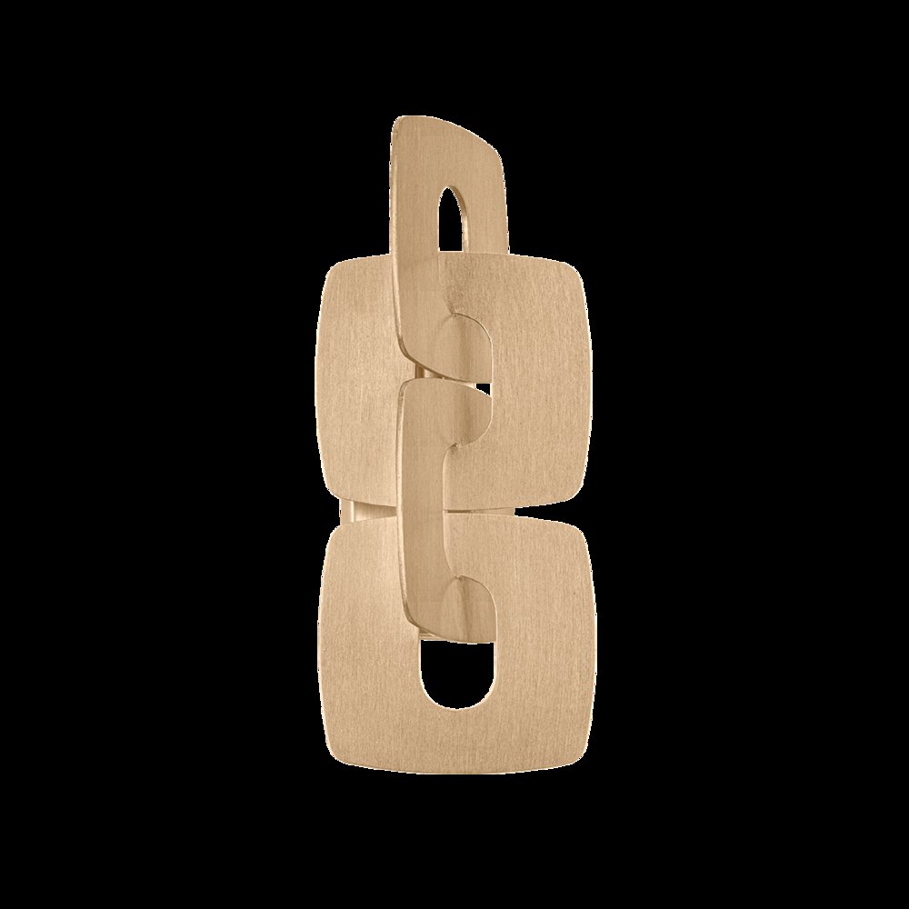 Trentino Wall Sconce, Stria Gold Leaf. Picture 1