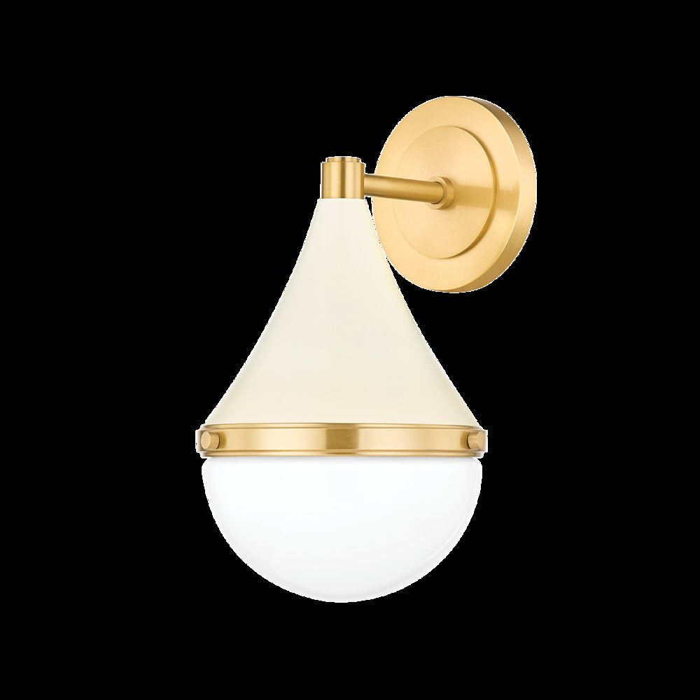 Ciara Wall Sconce, Aged Brass. Picture 1