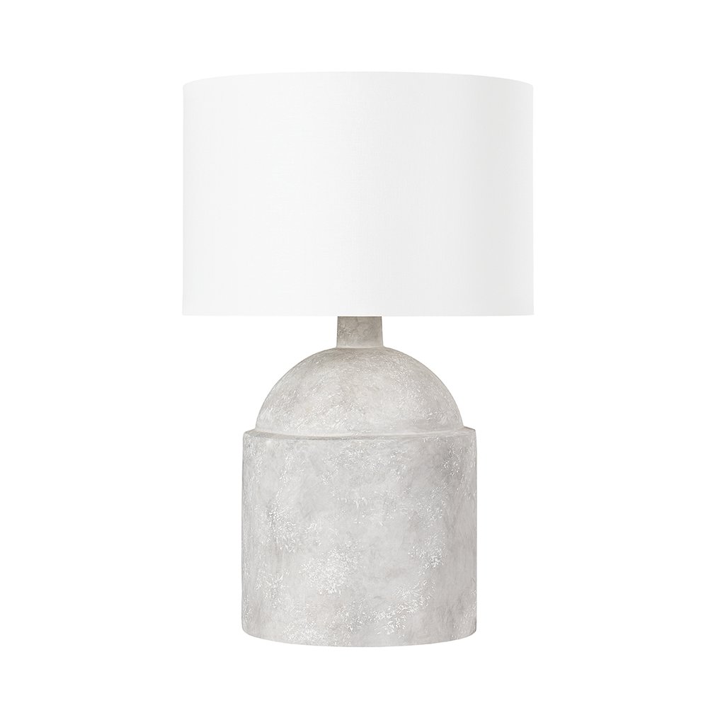 Torrance Table Lamp, Ceramic Weathered Grey. Picture 1
