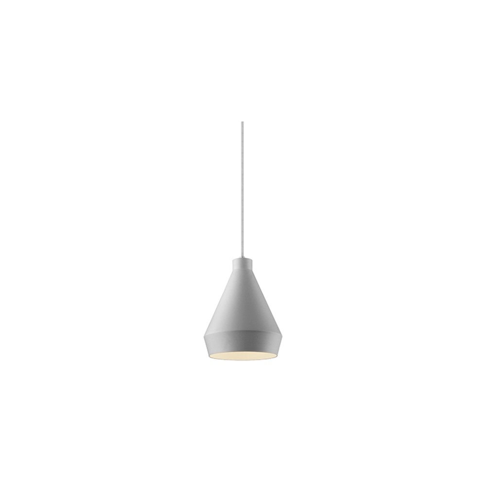 Koma Pendant, Bright Satin Aluminum. Picture 1