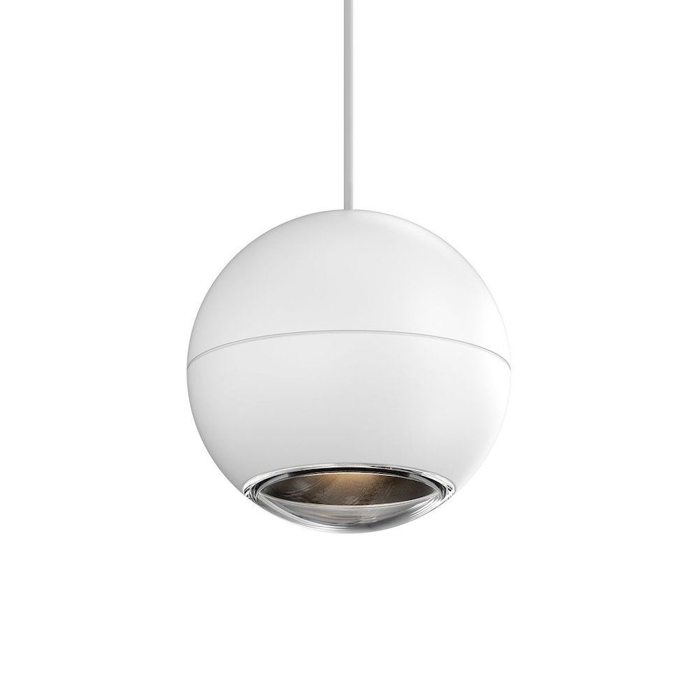Hemisphere Pendant, Texture White. Picture 1
