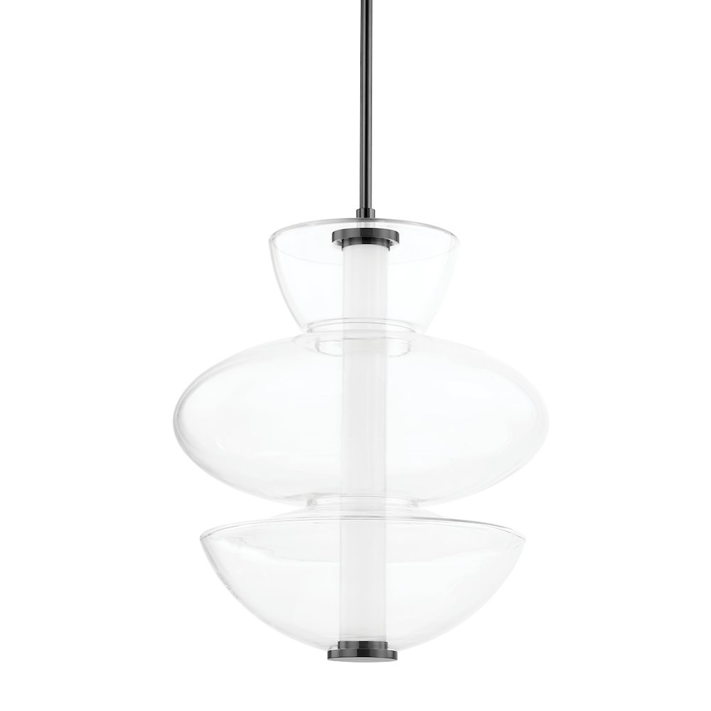Palermo Pendant, Black Nickel. Picture 1