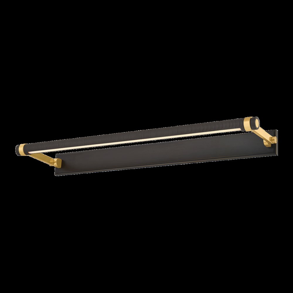 Duell Picture Light, Aged Brass. Picture 1