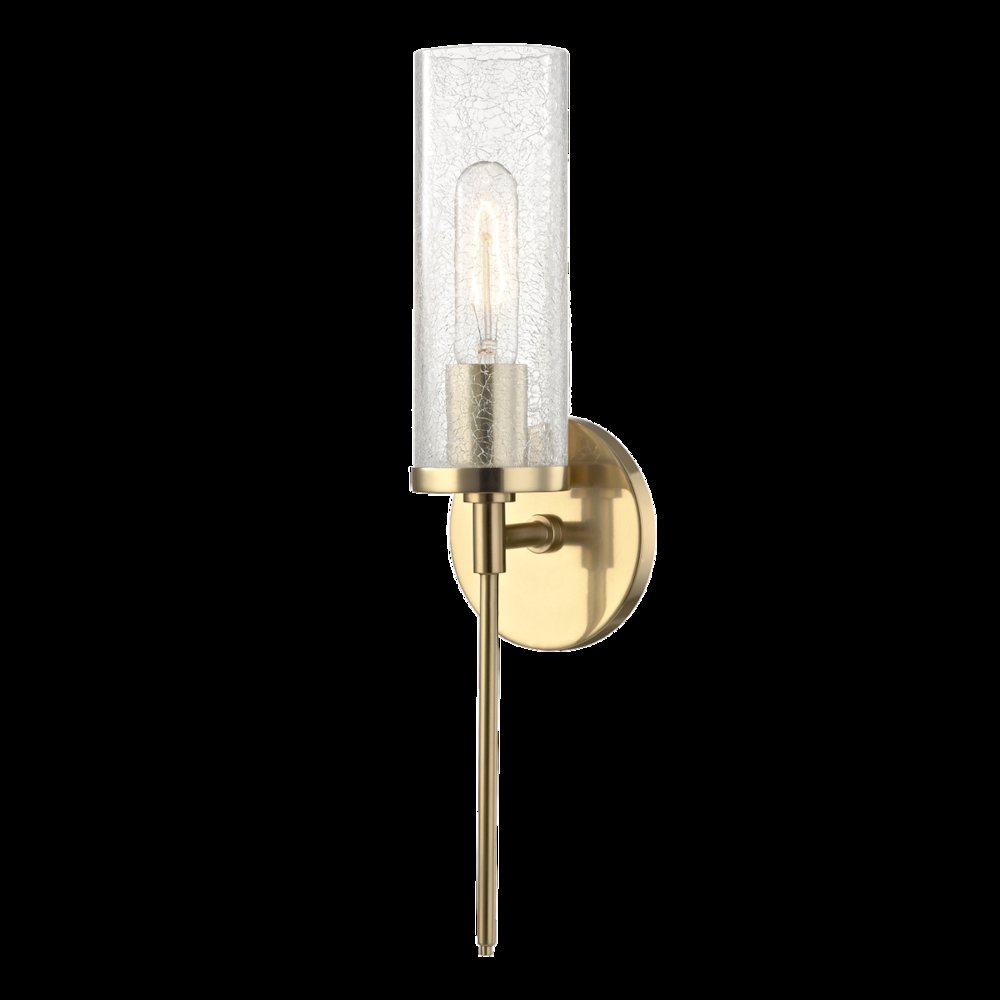 Olivia Wall Sconce, Aged Brass. Picture 1