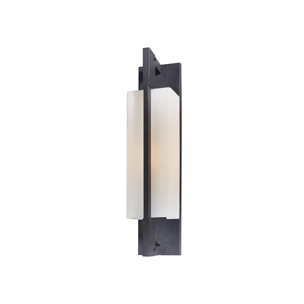Blade Wall Sconce In Forged Iron Color. Picture 1