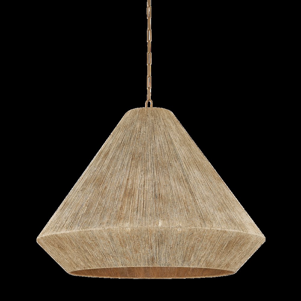 Keats Pendant, Patina Brass. Picture 1